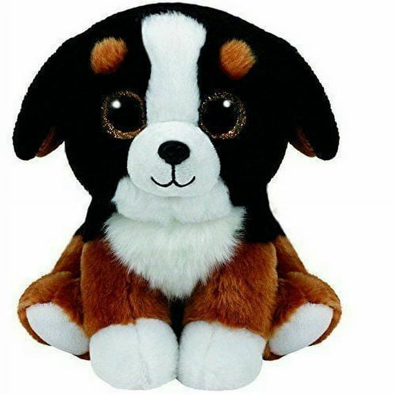 TY Beanie Baby - ROSCOE the Bernese Mountain Dog (6" Plush NO Ty Hang Tag)