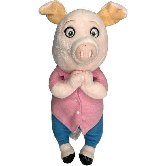 TY Beanie Baby - ROSITA the Pig (Sing 7" Plush) (BONUS ONE FUN CHOPS)(NO TY HANG TAG)