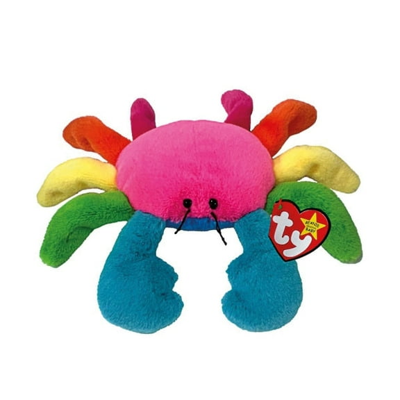 Ty Beanie Baby - Scuttle the Crab   30th Anniversary  - Stuffed Animal