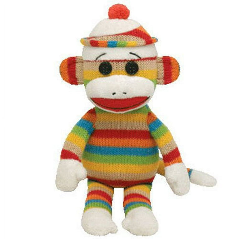 Ty beanie sock monkey sales