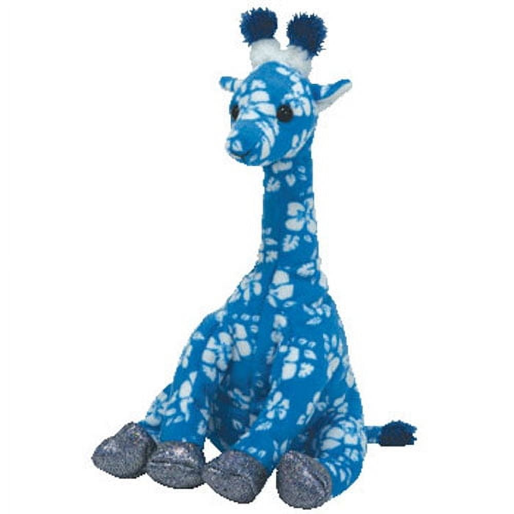 TY Beanie Baby - SUNNIE the Giraffe (Blue Version - Rare) (7 inch