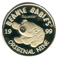 thumbnail image 1 of TY Beanie Baby Silver Coin - SQUEALER the Pig, 1 of 1