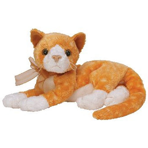 TY Beanie Baby - TABS the Cat (7.5" Plush) (BONUS ONE RANDOM TY ERASER)