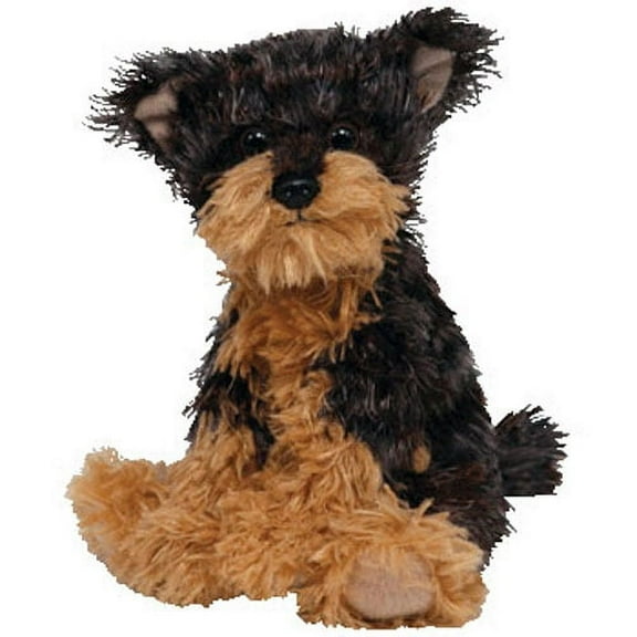TY Beanie Baby - TYGER the Yorkie Dog (Dark Version - 1st release) RARE!!