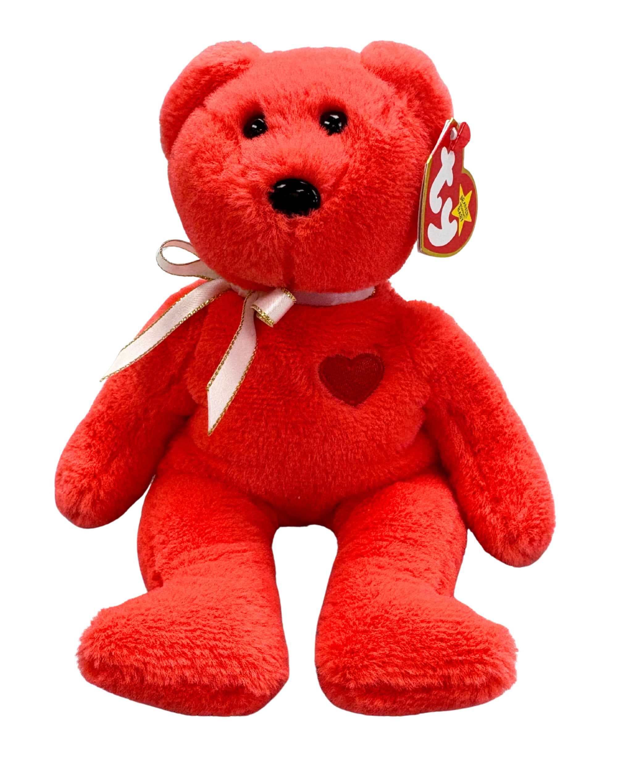 Ty Beanie Baby - Valentino II the Teddy Bear – 30th Anniversary