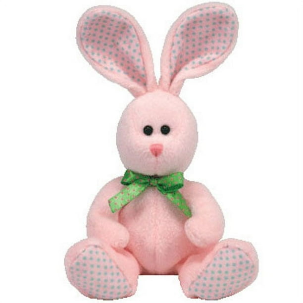 TY Beanie Baby VALLEY the Pink Bunny 6.5 inch Walmart Business Supplies