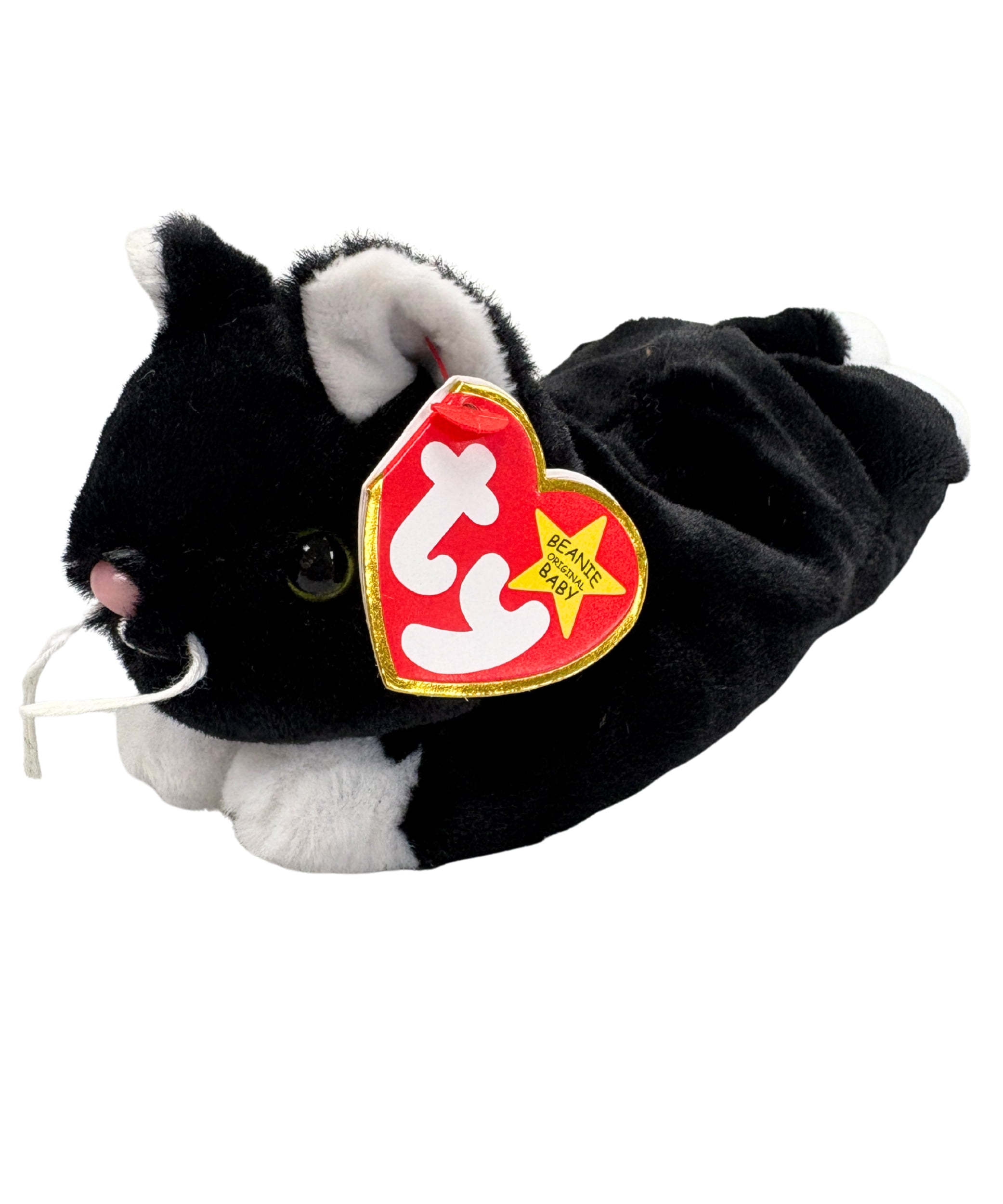 TY Beanie Baby - ZIP II the Black Cat Plush Stuffed Animal Toy (8