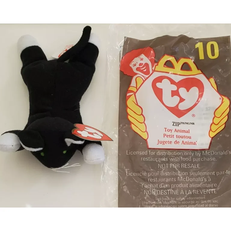 Zip ty beanie baby online