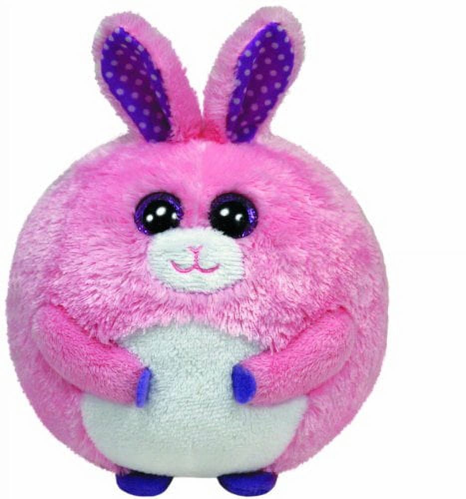 TY Beanie Ballz Lilac The Bunny Plush - 5 - Walmart.com
