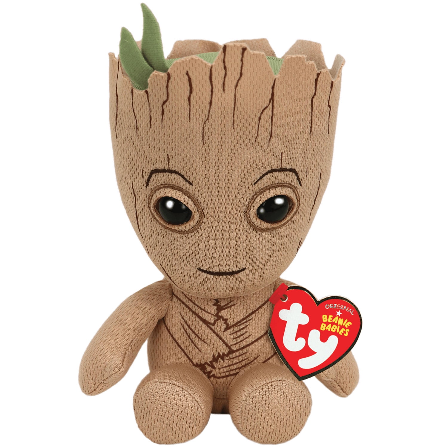 TY Beanie Boo Marvel Groot 6in Plush Superhero Toy Stuffed