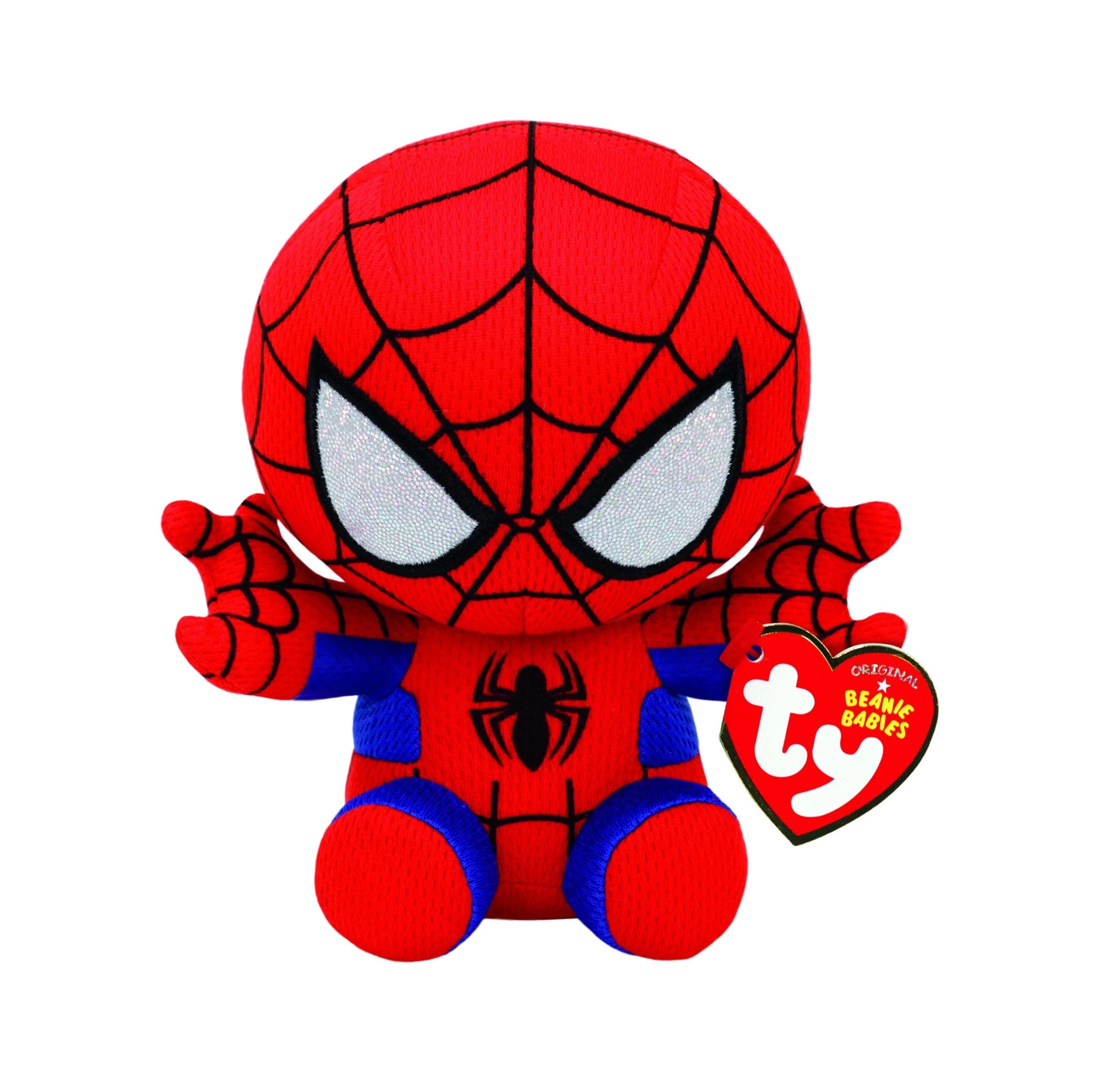 TY Beanie Boo Marvel Spider-Man Plush (Reg Size - 6 inches)