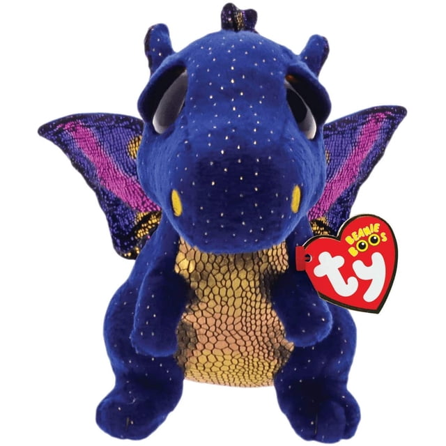 TY Beanie Boo Saffire the Dragon 6" Plush - Walmart.com