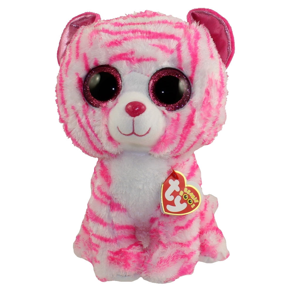 TY Beanie Boos ASIA the Tiger Glitter Eyes Medium Size 9 inch UK Exclusive Walmart