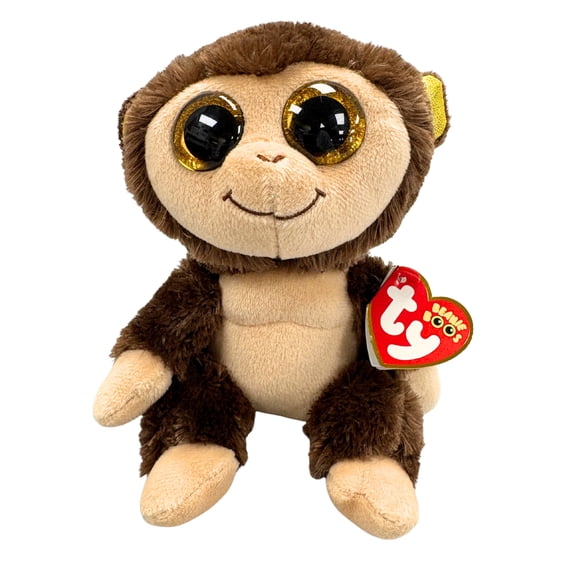 TY Beanie Boos - AUDREY the Monkey (Glitter Eyes) (Regular Size - 6 inch) (UK Exclusive)