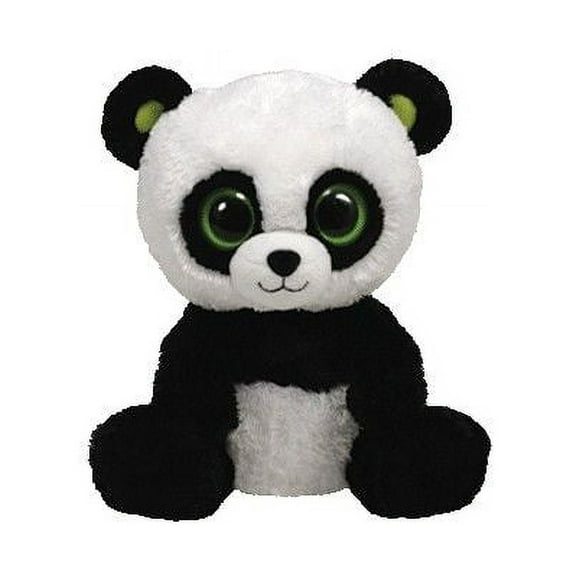 TY Beanie Boos - BAMBOO the Green Panda (Solid Green Eyes )(NO TY HANG TAG) 6" Plush