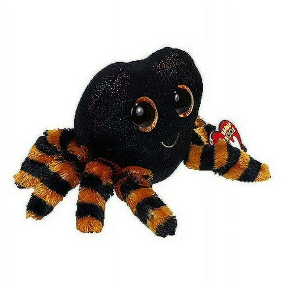 TY Beanie Boos - COBB the Spider (Glitter Eyes)(Regular Size - 6" Plush) Bonus Random TY Eraser