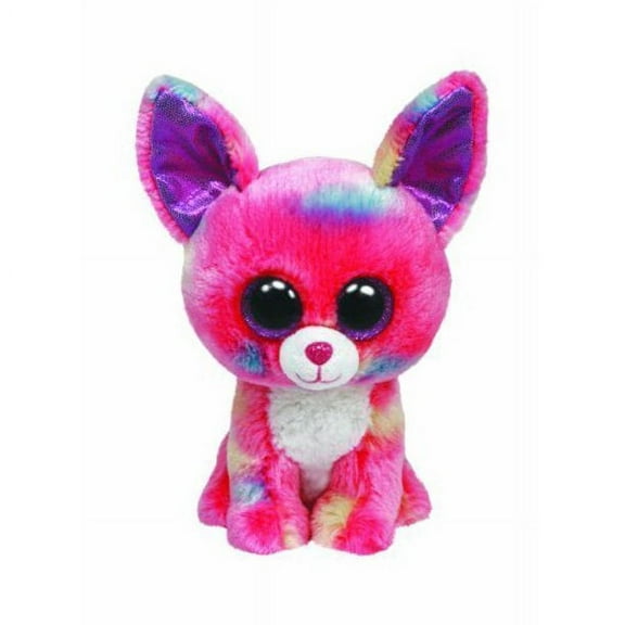 TY Beanie Boos -Cancun Chihuahua Dog (Glitter Eyes) Small 6" Plush (NO TY HANG TAG)