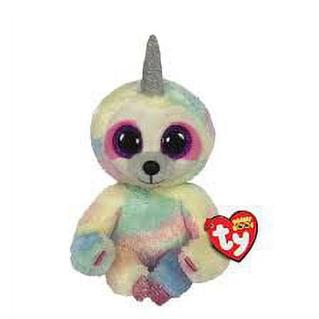 TY Beanie Boos - Cooper The Unicorn Sloth (Glitter Eyes) 6" Plush