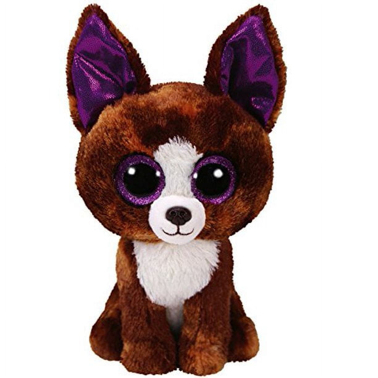 TY Beanie Boos - DEXTER the Chihuahua Dog (Glitter Eyes) 6 Plush (NO TY  HANG TAG) 