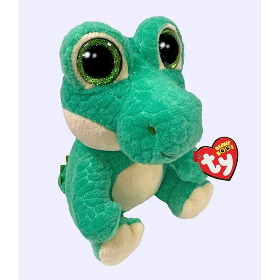 Ty Beanie Boos - Ernie the Alligator Glitter Eyes - Stuffed Animal