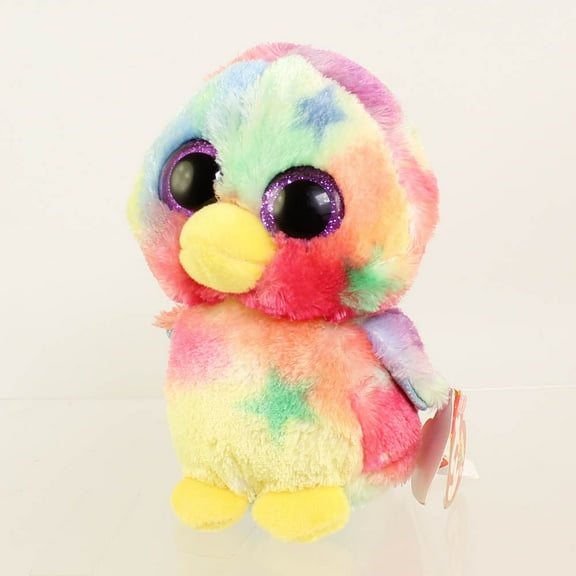 TY Beanie Boos - FEATHERS the Pastel Ty-Dyed Chick (Regular Size - 6 inch)