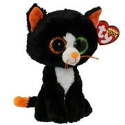 Ty Beanie Boos - Frights the Halloween Tuxedo Cat   Glitter Eyes - Stuffed Animal