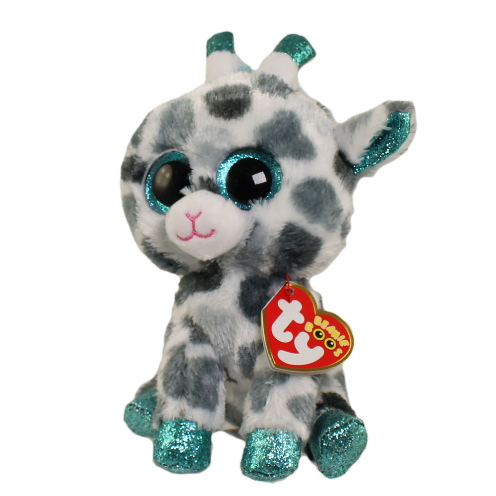 TY Beanie Boos - GIA the Blue Giraffe (Glitter Eyes) (Regular Size - 6 ...