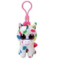 thumbnail image 1 of TY Beanie Boos - HARMONIE the Unicorn (Glitter Eyes) (Plastic Key Clip), 1 of 2