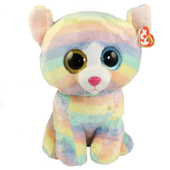 TY Beanie Boos - HEATHER the UniCat (Glitter Eyes)(LARGE Size - 17 inch)