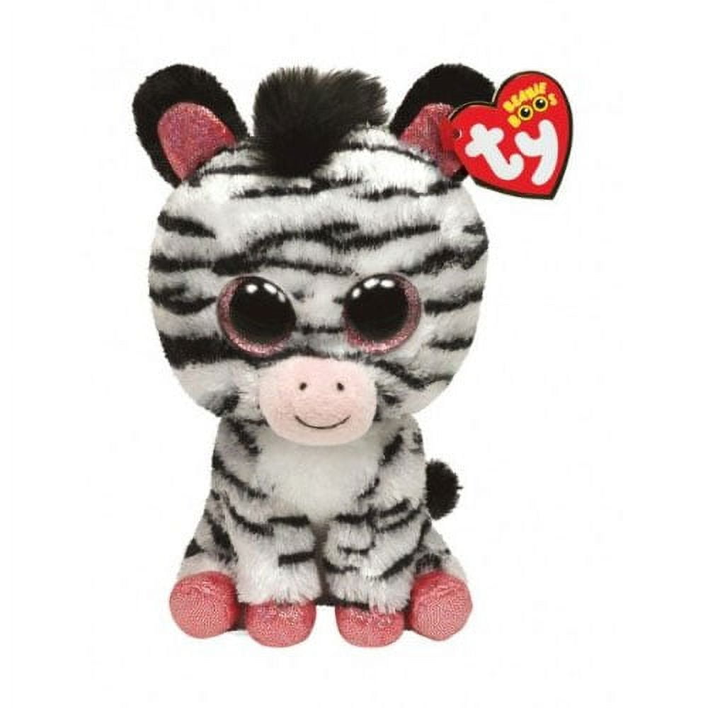 TY Beanie Boos - IZZY the Zebra (Glitter Eyes) (Regular Size - 6 inch)  *Limited Exclusive*