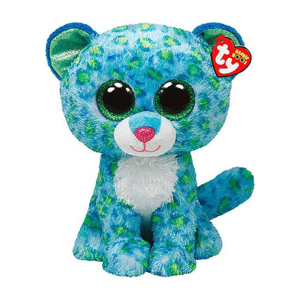 Ty Beanie Boos Leona The Leopard Plush Glitter Eyes Regular 6 Inch Ty Beanie Boos Leona The Leopard Plush Glitter Eyes Regular 6 Inch