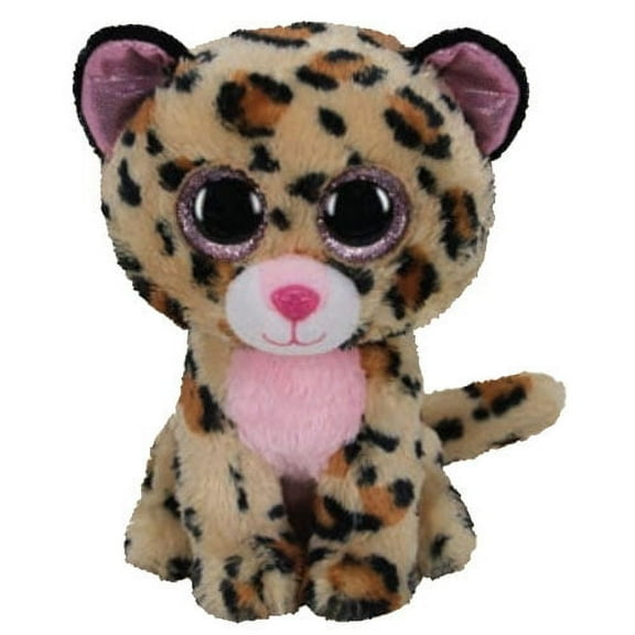 TY Beanie Boos - LIVVIE the Leopard (Glitter Eyes)(Regular Size - 6 inch)