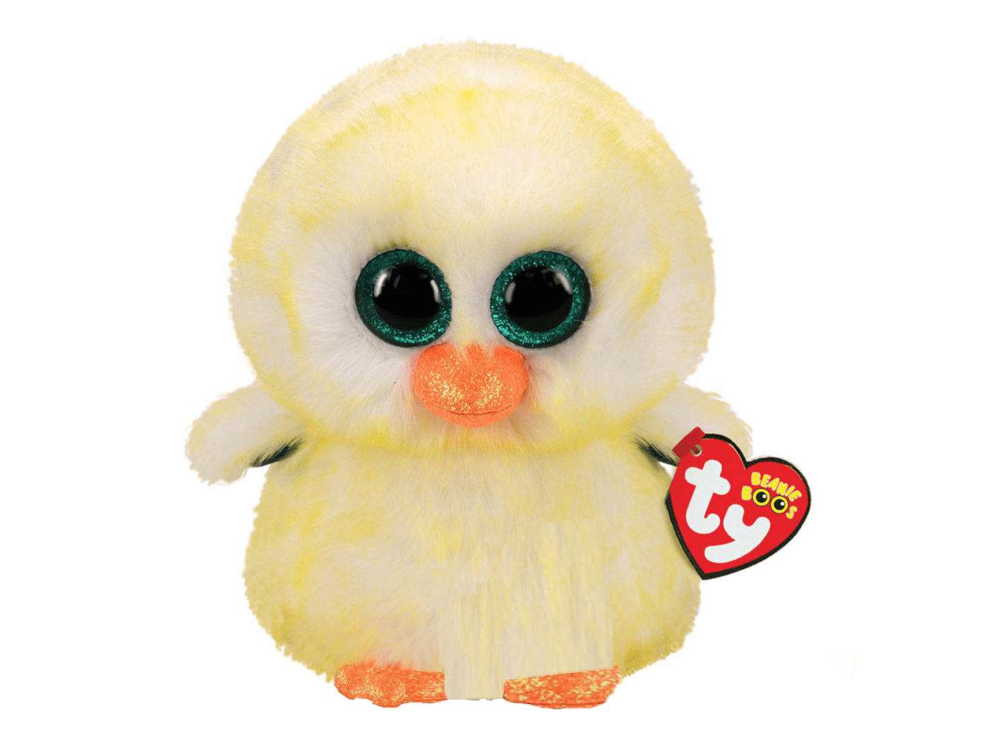 TY Beanie Boos Lemon Drop Easter Duck Med 10 Yellow stuffed animal