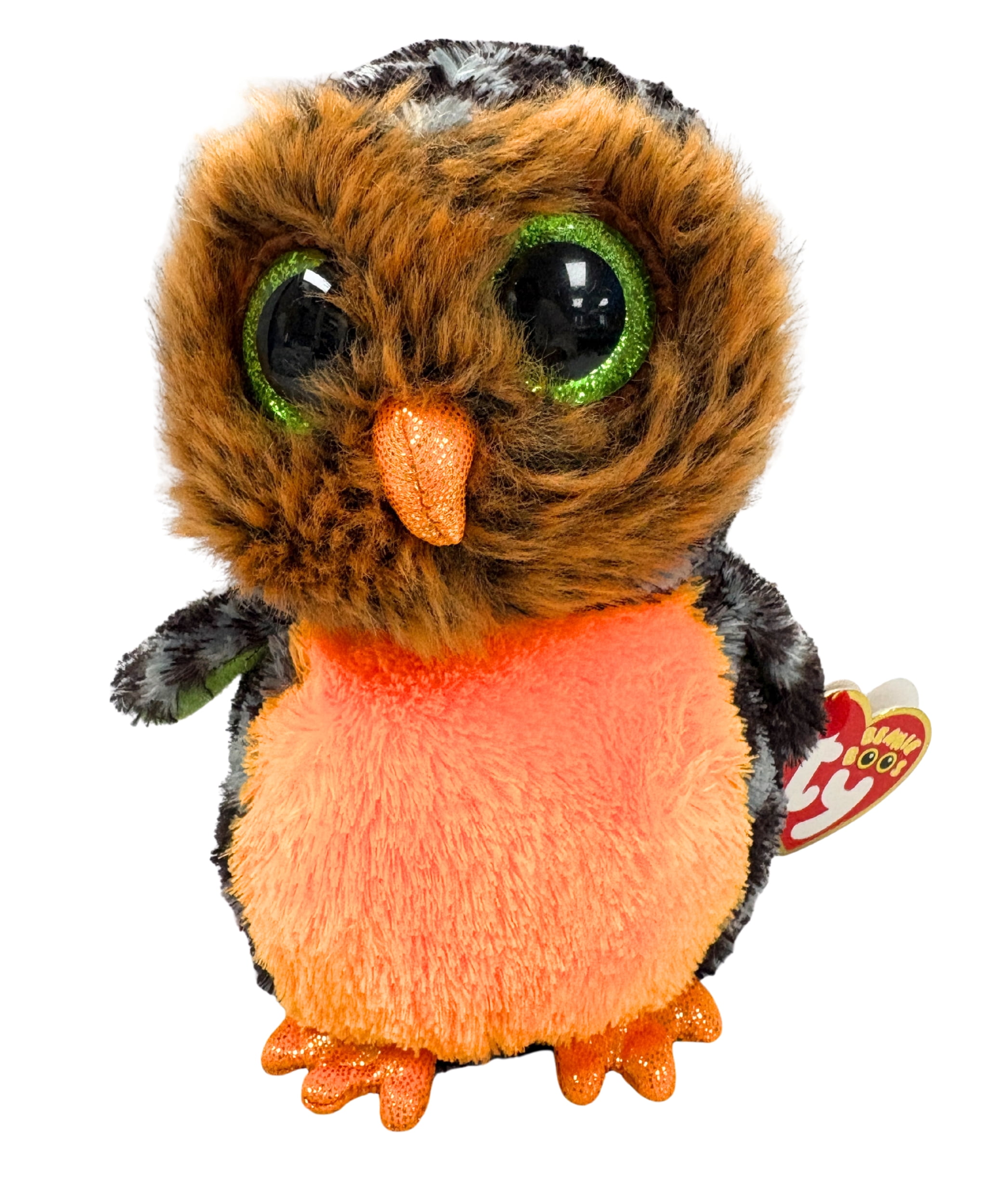 TY Beanie Boos Plush Toy - Stuffed Animal, MIDNIGHT the Brightly