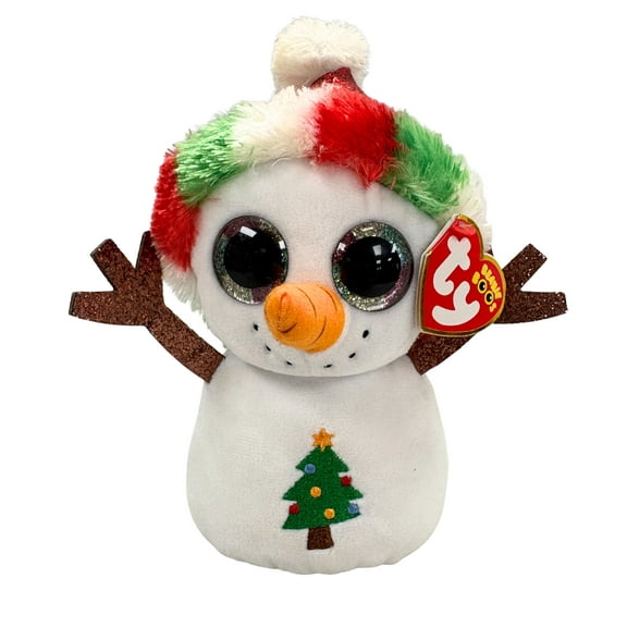 TY Beanie Boos - MISTY the Snowman (Glitter Eyes)(Regular Size - 6 inch)