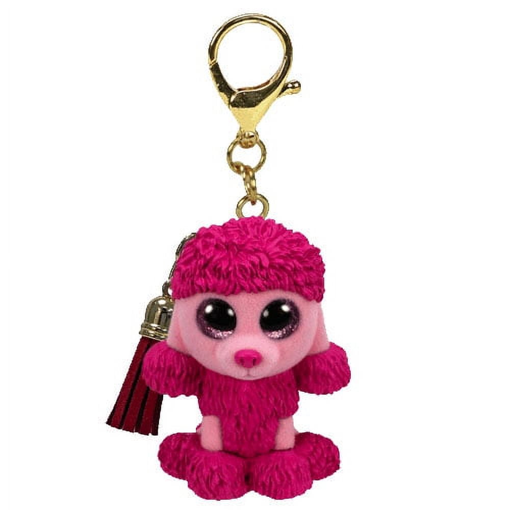 Ty Patsy TY Beanie Boos - Mini Boo Collectible Clips - PATSY the Pink Poodle (2 ...