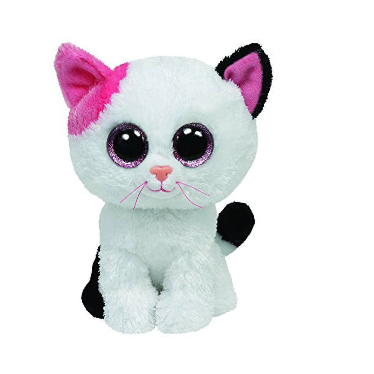 TY Beanie Boos -Muffin the Black and White Cat (Glitter Eyes