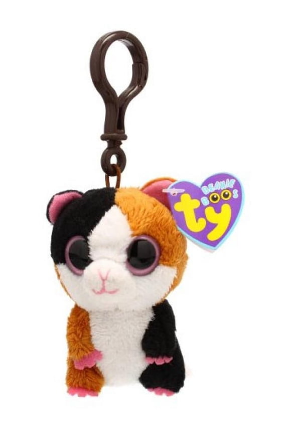 - NIBBLES the Guinea Pig (Solid Eye Color) (Plastic Key Clip - 3 inch)