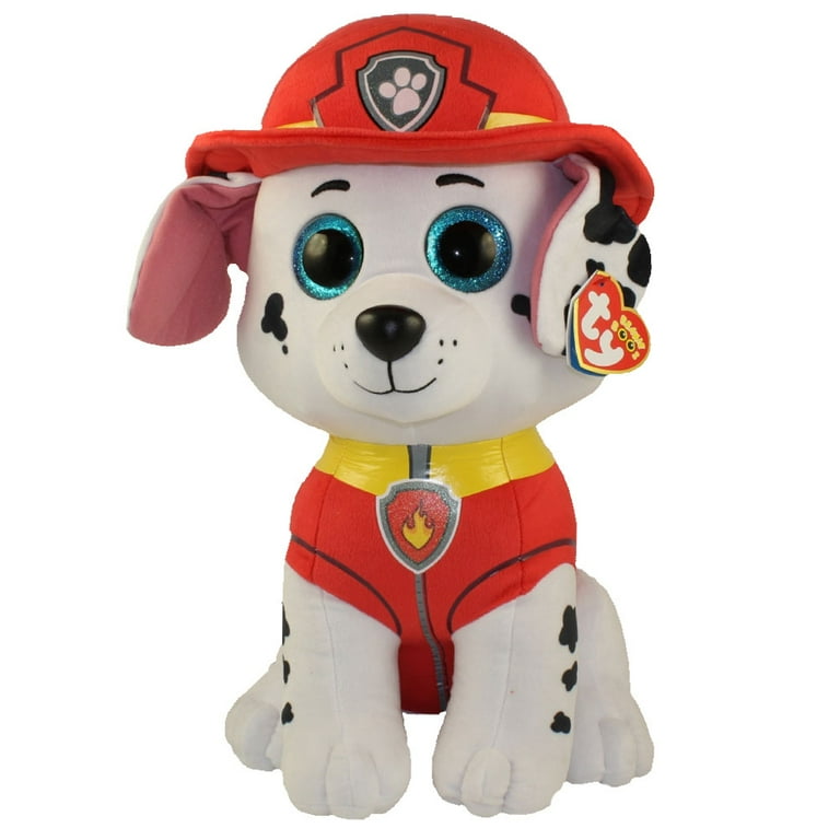 TY Beanie Boos Paw Patrol MARSHALL Dalmation LARGE Size 17