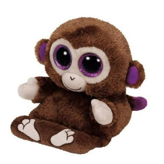 TY Beanie Boos Peek-A-Boo - CHIMPS the Monkey Phone Holder with Cleaner Plush ( One Free Bracelet )