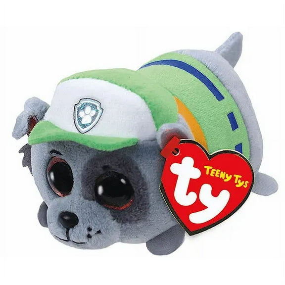 TY Beanie Boos - ROCKY Teeny Tys Stackable 4" Plush (Bonus 1 Fun Chops)