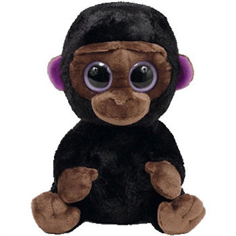 TY Beanie Boos - ROMEO the Gorilla (Solid Eye Color) (Medium Size - 9 inch)