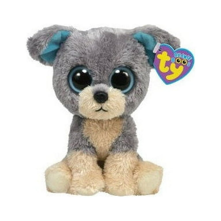 TY Beanie Boos SCRAPS the Dog Solid Eye Color Regular Size 6 inch