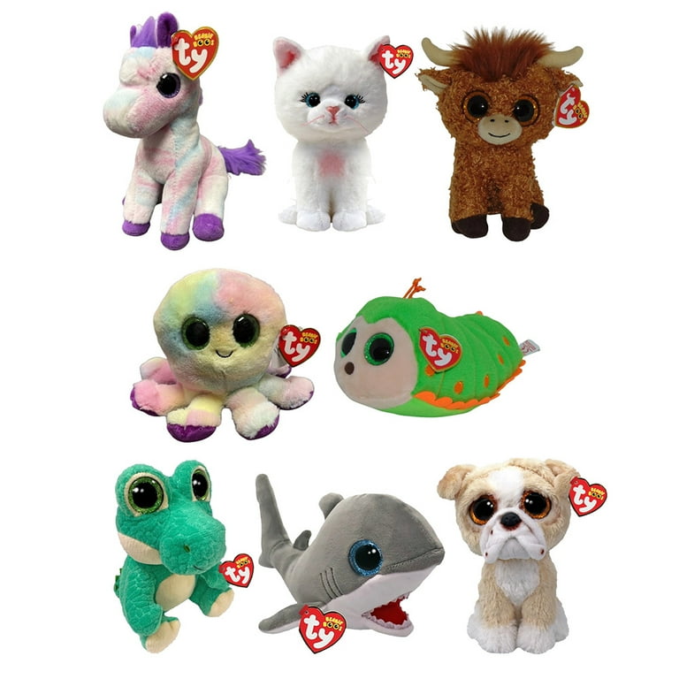 TY Beanie Boos - SET of 8 Spring 2025 Releases (6 inch