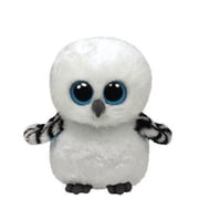 Ty Beanie Boos - Spells the Snowy White Owl, 6", Solid Eyes, MWMT Stuffed Animal Toy