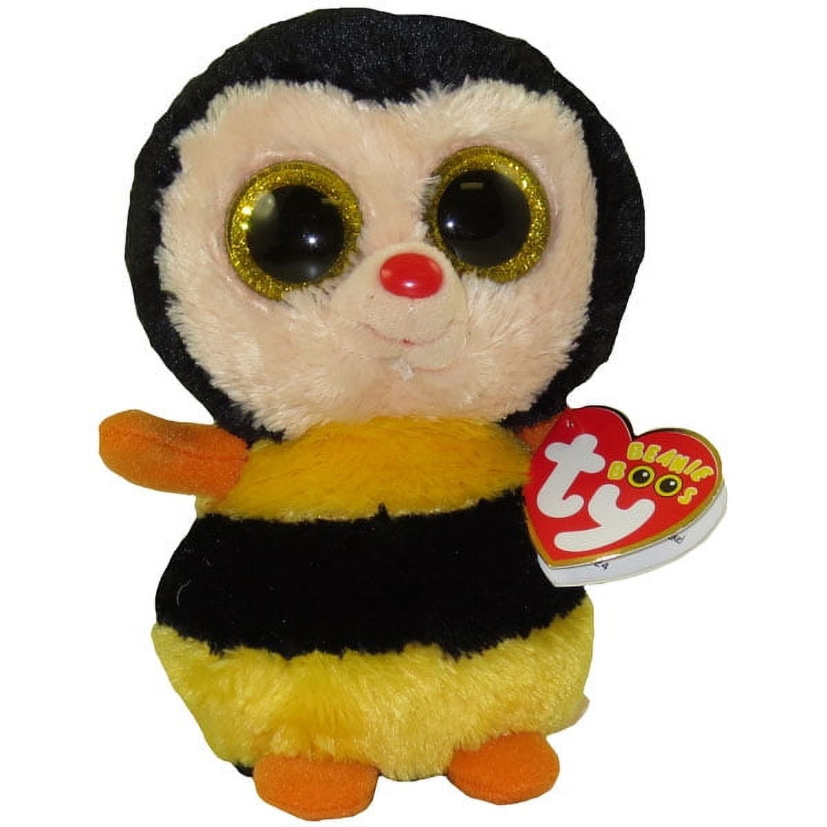 TY Beanie Boos STING the Bumble Bee Glitter Eyes Regular Size