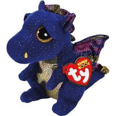 TY Beanie Boos Saffire The Blue Dragon Plush