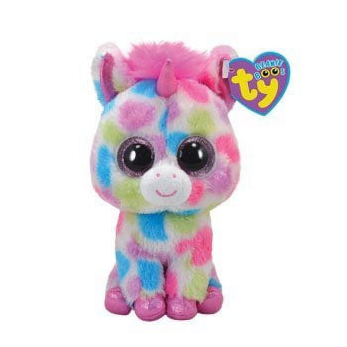 TY Beanie Boos -Wishful Unicorn (Glitter Eyes) Small 6 Plush