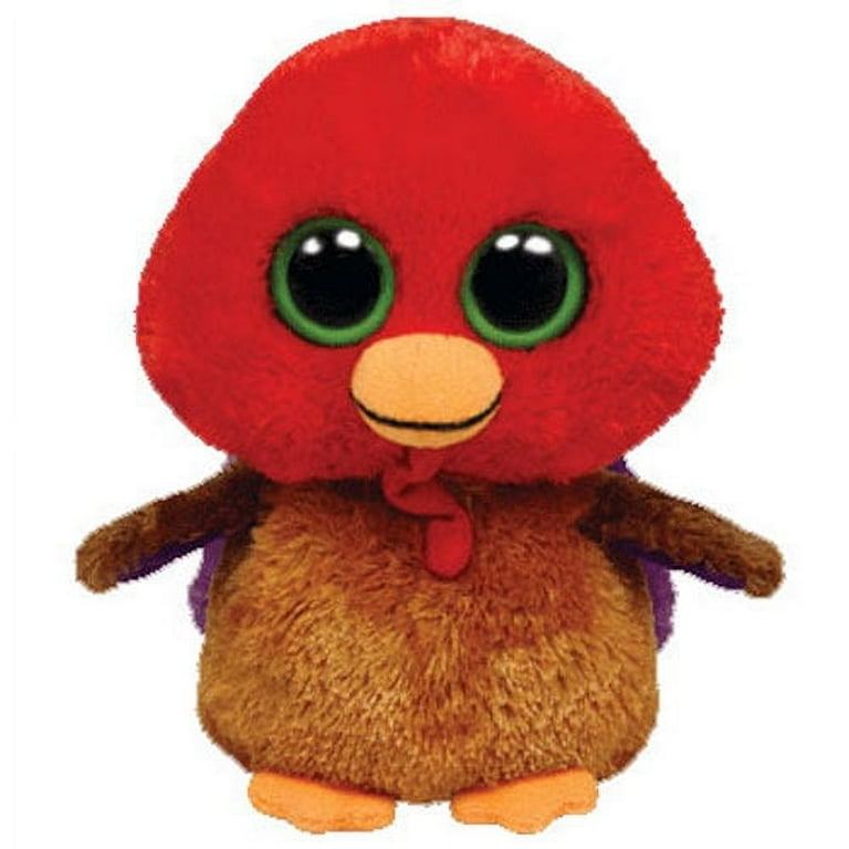 TY Beanie Boos THANKFUL the Turkey Solid Eye Color Regular Size 6 inch