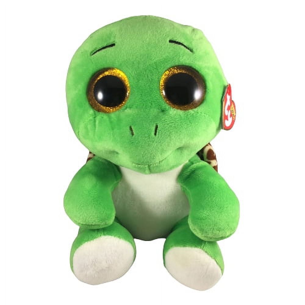TY Beanie Boos - TURBO the Green Turtle (Glitter Eyes) (Medium Size - 9 inch) - Walmart.com
